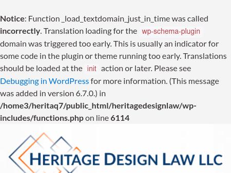 Heritage Design Law Group LLC