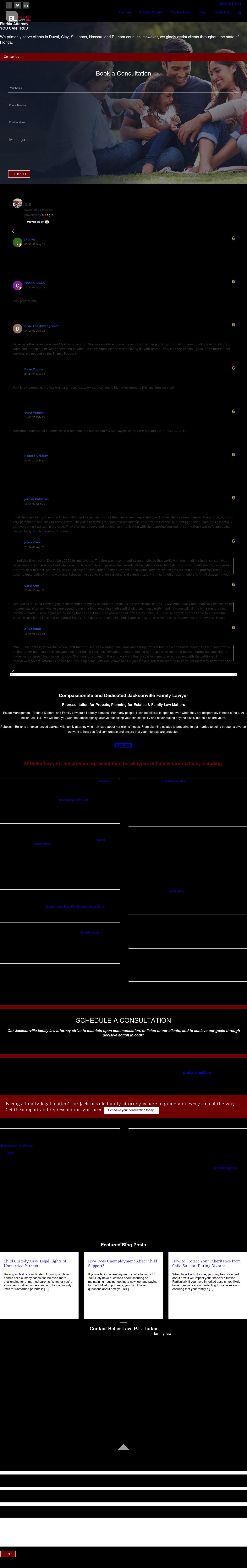 Beller & Bustamante, P.L. - Jacksonville FL Lawyers
