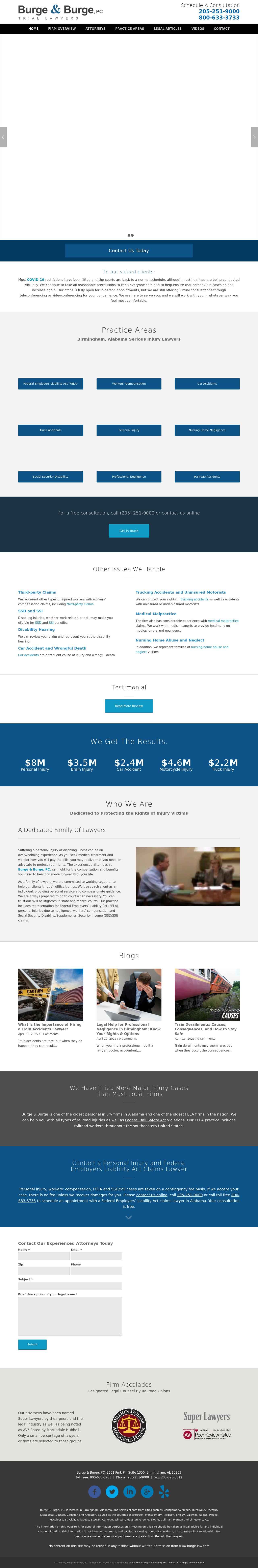 Burge & Burge, PC - Birmingham AL Lawyers