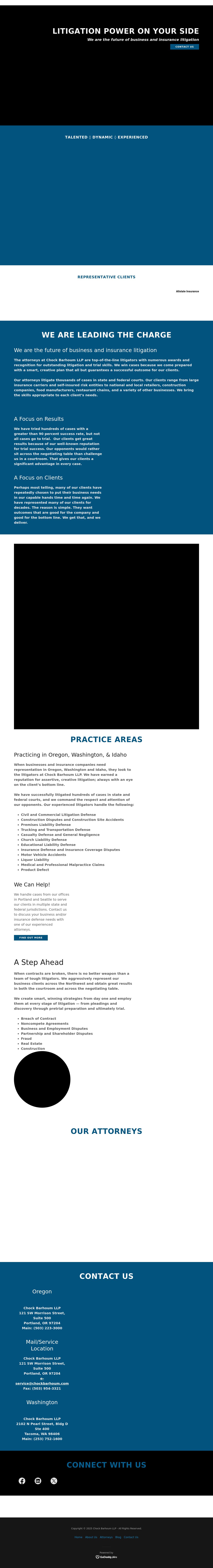 Chock Barhoum LLP - Portland OR Lawyers