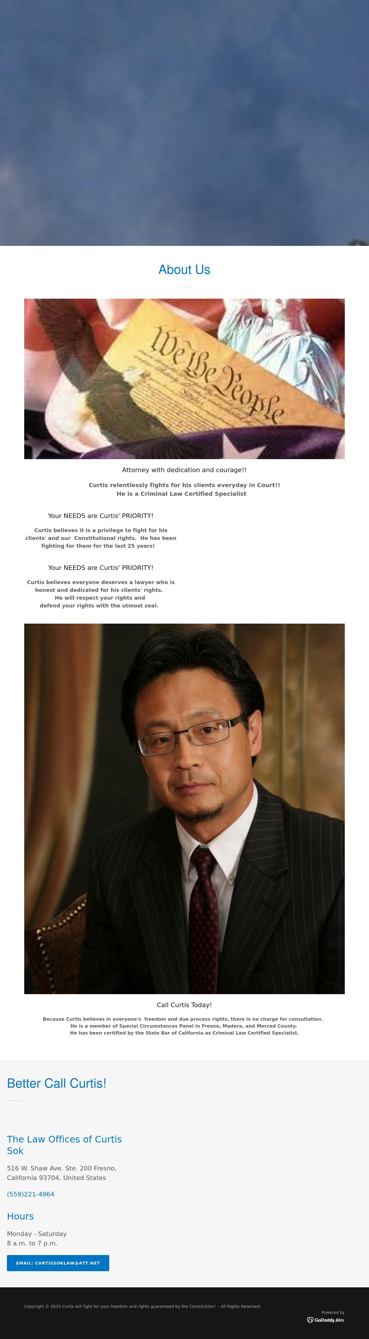 Curtis B. Sok, Attorney at Law - Fresno CA Lawyers
