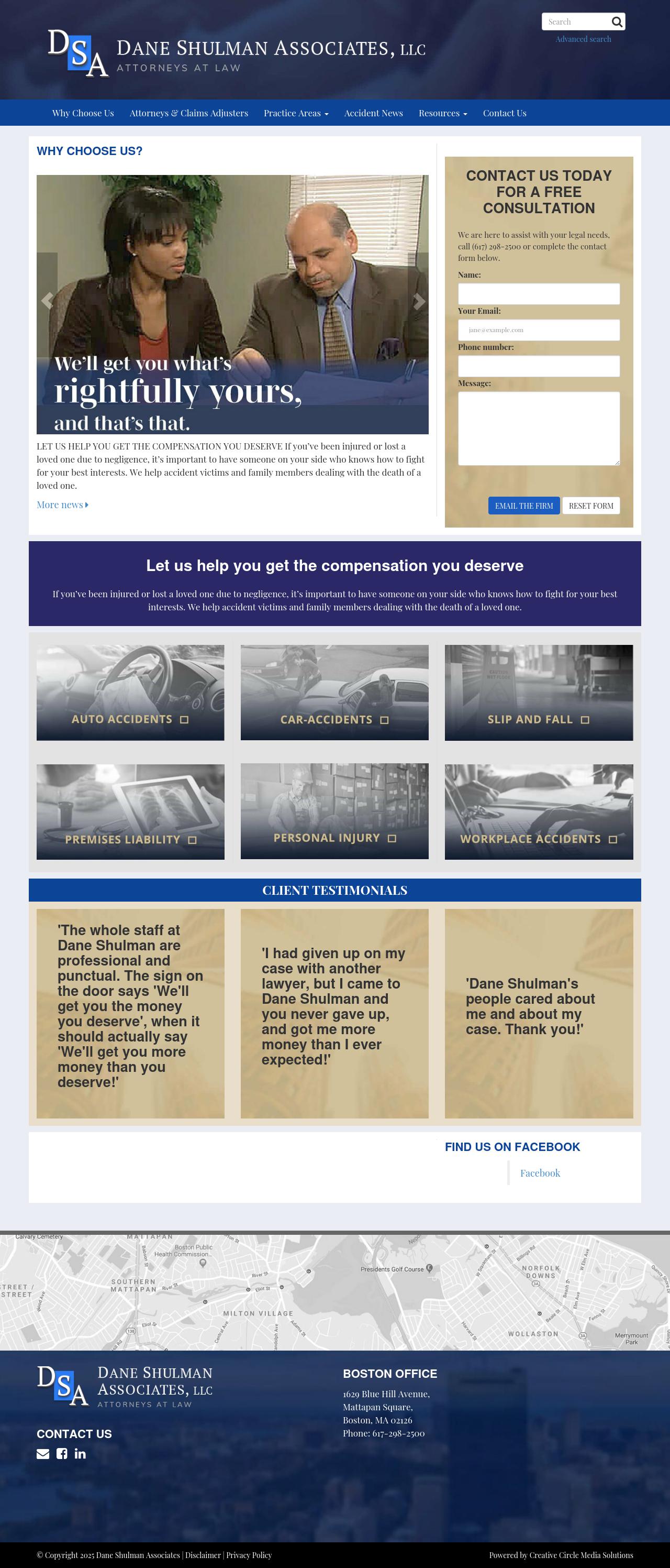 Dane Shulman Associates, LLC - Boston MA Lawyers