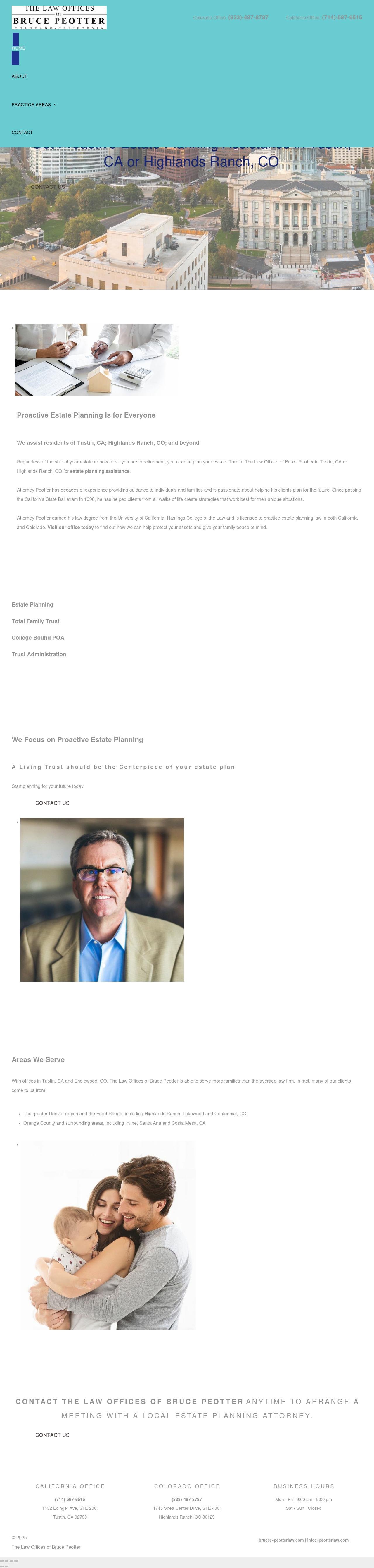 Law Office of Bruce Peotter - Tustin CA Lawyers
