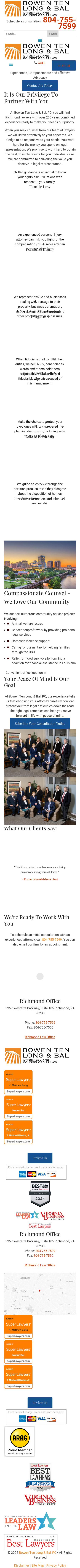 Bowen Ten Cardani, PC - Richmond VA Lawyers