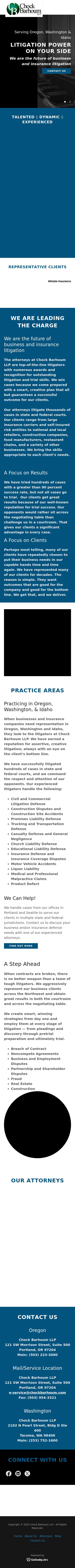 Chock Barhoum LLP - Portland OR Lawyers