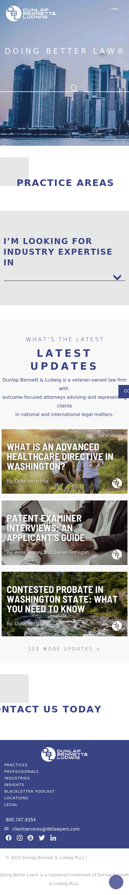 Dunlap Bennett & Ludwig - Washington DC Lawyers