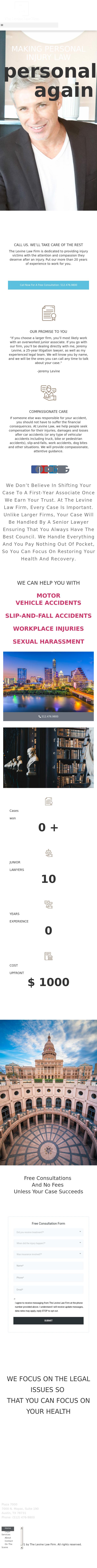 Levine Law Firm P.C. - Austin TX Lawyers