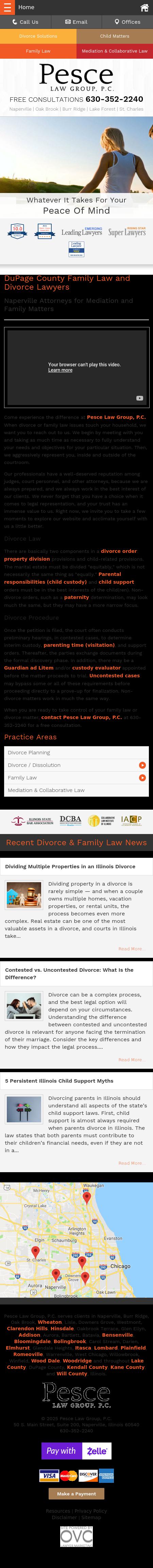 Pesce Law Group, P.C. - Burr Ridge IL Lawyers