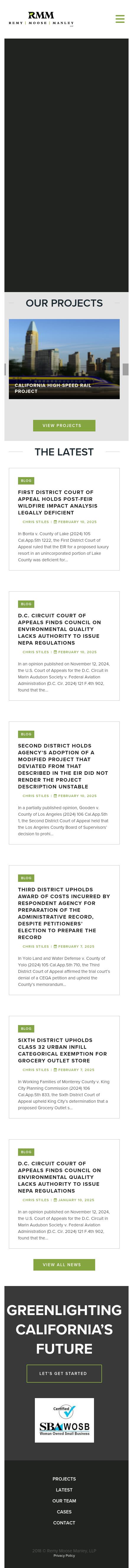 Remy Moose Manley, LLP - Sacramento CA Lawyers