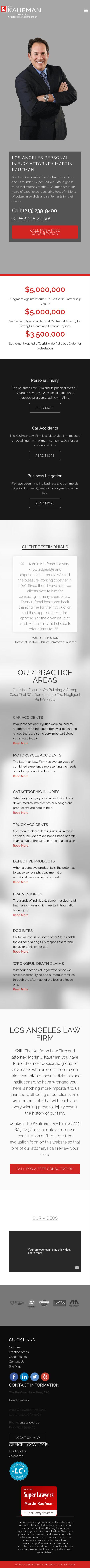 The Kaufman Law Firm, APC - Ontario CA Lawyers