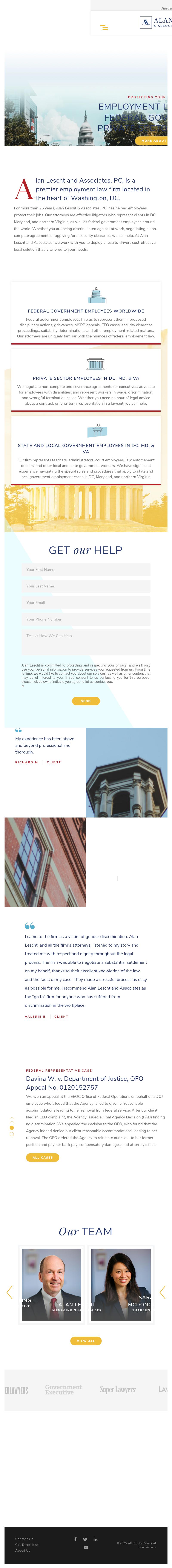 Alan Lescht & Associates, P.C. - Washington DC Lawyers