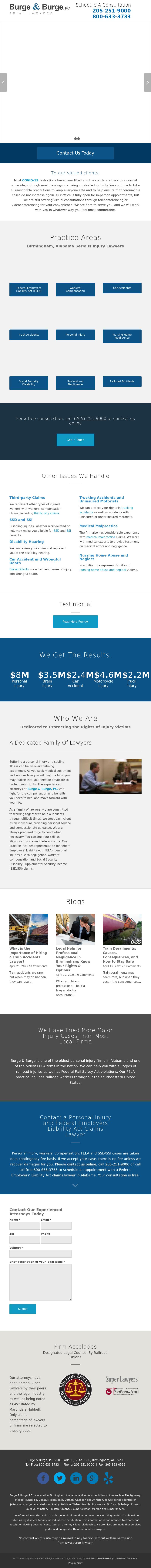 Burge & Burge, PC - Birmingham AL Lawyers
