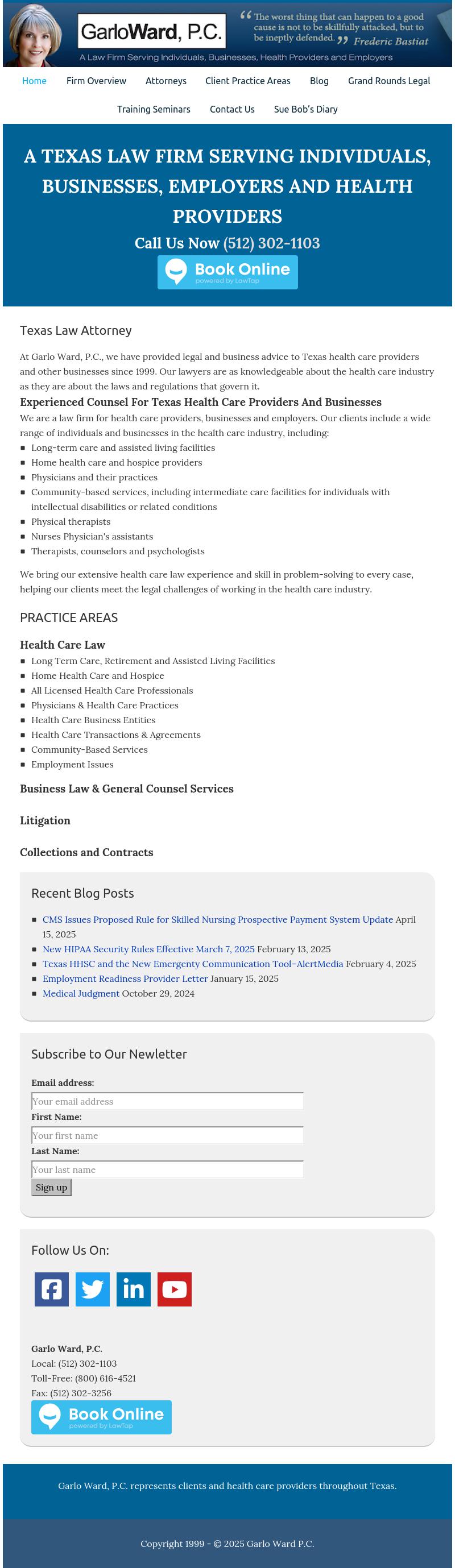 Garlo Ward, P.C. - Lakeway TX Lawyers