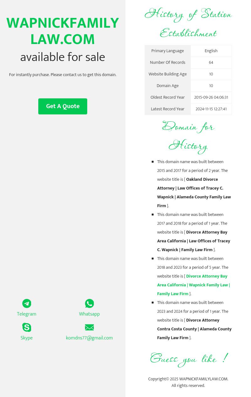 Law Office of Tracey C. Wapnick - Oakland CA Lawyers