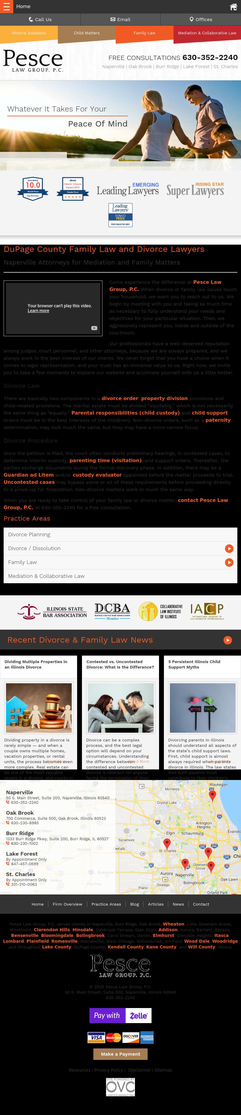 Pesce Law Group, P.C. - Burr Ridge IL Lawyers
