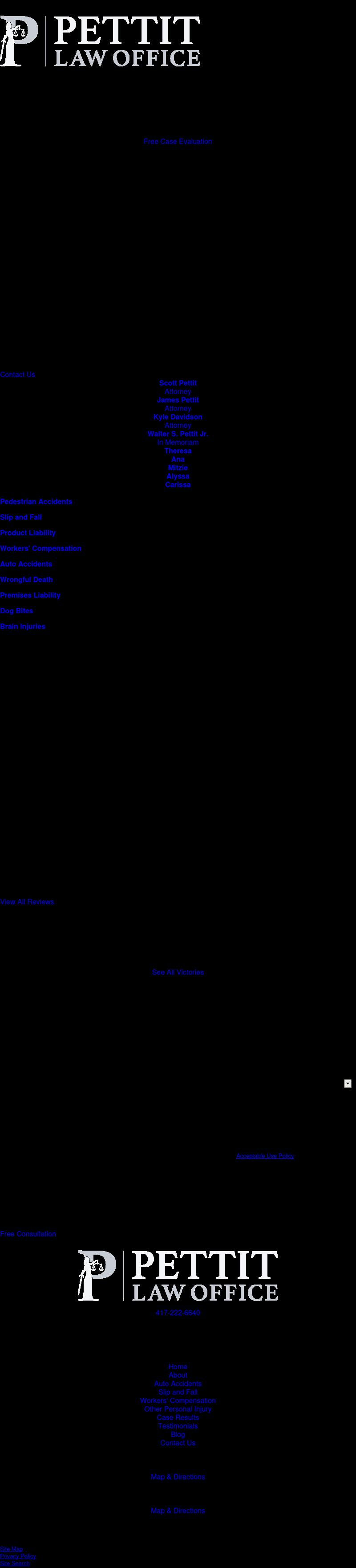 Pettit Law Office - Aurora MO Lawyers